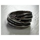 Sterling Silver Wrapped Artisan Ring