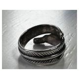 Sterling Silver Wrapped Artisan Ring