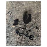 Vintage Rooster Weather Vane