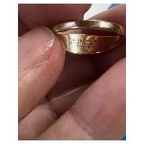 14k Gold Vintage Diamond Ring