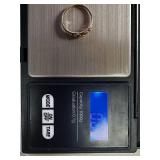 14k Gold Vintage Diamond Ring