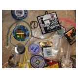 Collection of Boy Scouts Memorabilia with Feathers and Books