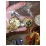 Collection of Boy Scouts Memorabilia with Feathers and Books