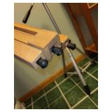 Wooden Folding Easel and MX 600 Tripod Set