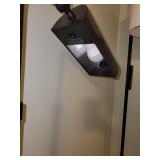 Set of 2 Black Floor Lamps with Adjustable Features