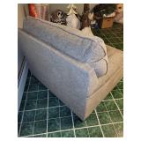 Used Armchair with Textured Upholstery