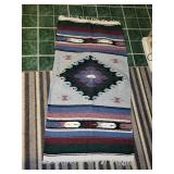 Collection of 5 Vintage-Style Woven and Printed Blankets