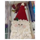 Large Collection of Holiday Wreaths, Pinecones, and Decor Items