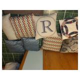 Collection of Decorative Cushions and Bedding Sets