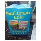 Set of 16 Great Illustrated Classics Hardcover Books