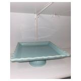 Collection of Elegant Cake Stands and Covered Dessert Stand