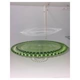 Collection of Elegant Cake Stands and Covered Dessert Stand