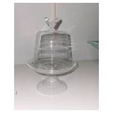 Collection of Elegant Cake Stands and Covered Dessert Stand