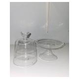 Collection of Elegant Cake Stands and Covered Dessert Stand