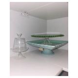 Collection of Elegant Cake Stands and Covered Dessert Stand