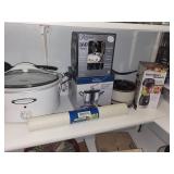 Kitchen Appliance and Accessory Set Including Hamilton Beach Slow Cooker, Mini Blender, and More