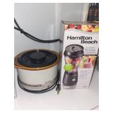 Kitchen Appliance and Accessory Set Including Hamilton Beach Slow Cooker, Mini Blender, and More