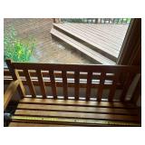 Wooden Outdoor Garden Bench
