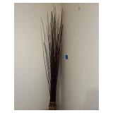 Decorative 76-inch Tall Vase with Branch Fillers