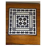 Vintage Table Lamp with Ornate Base and Shade