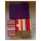 Assorted Items: Meditation Book, Mini Tripod, TEK Pouch, and Decorative Boxes