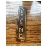 Decorative Rustic Basket with Assorted Home Decor Items