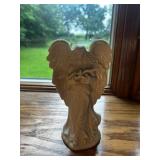 Decorative Rustic Basket with Assorted Home Decor Items