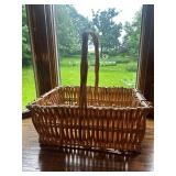 Decorative Rustic Basket with Assorted Home Decor Items
