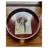 Decorative Wall Accent, Plaque with Inspirational Quote, and Vintage Magazine Tin