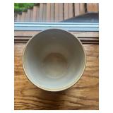 Vintage Floral Tin Pitcher and Assorted Ceramic Bowls Set