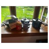 Nesco Slow Cooker, Oster Flip Waffle Maker & Stir Crazy Popcorn Maker Set