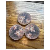 Mixed Household Items Set with Apron, Coasters, Neck Wrap, and Decor Basket