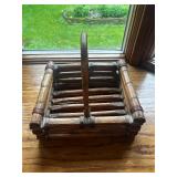 Mixed Household Items Set with Apron, Coasters, Neck Wrap, and Decor Basket