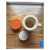 Vintage Set of 2 Thermos Containers: Aladdin and Thermos Brand