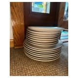 Set of 20 Ceramic Dinner Plates and Bowls