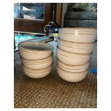 Set of 20 Ceramic Dinner Plates and Bowls