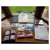 Assorted Decorative Picture Frames and Stationery Set