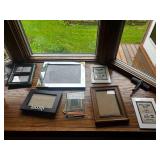Assorted Decorative Picture Frames and Stationery Set