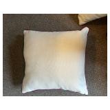 Collection of 5 Decorative Throw Pillows with Floral Designs