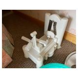 Assorted Kitchenware Collection with Glass Bowls, Spiralizer, and Paraffin Wax