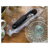 Collection of Various Kitchenware and Decorative Glass Items