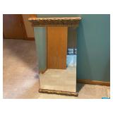 Vintage Wall Mirror with Ornate Gold Trim