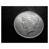 1923 Peace Silver Dollar