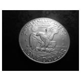 1973 S Eisenhower Silver Dollar
