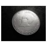 1976 S Bicentenial Ike Silver Dollar