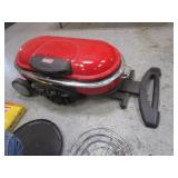 Coleman Collapsible Gas Grill w/Griddle & Pot cooking Accessories