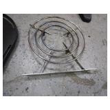 Coleman Collapsible Gas Grill w/Griddle & Pot cooking Accessories