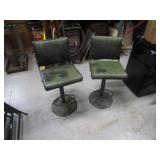 (2) Shop/Garage Bar Stools
