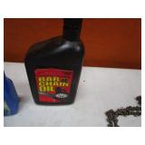 Chainsaw Bar, Chains, Chain Oil, 2 Cycle Oil