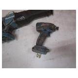 DeWalt 14.4v Drill & Makita Cordless Driver & Sawzall
